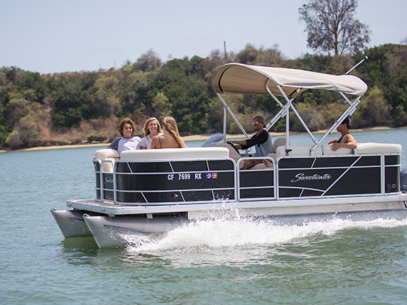 People on boats