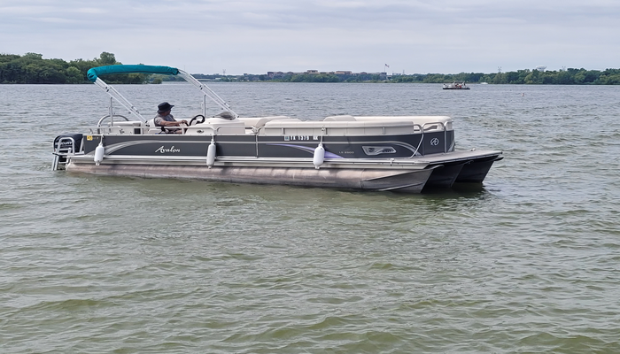 Large Pontoon Boat
